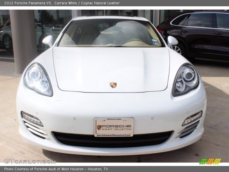 Carrara White / Cognac Natural Leather 2013 Porsche Panamera V6