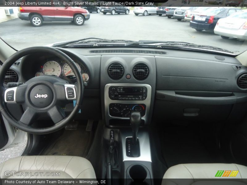 Bright Silver Metallic / Light Taupe/Dark Slate Gray 2004 Jeep Liberty Limited 4x4