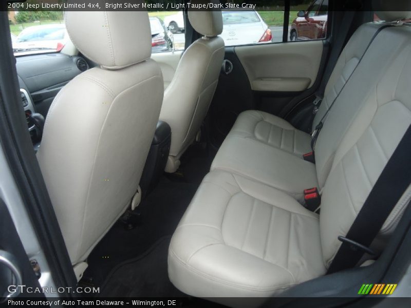 Bright Silver Metallic / Light Taupe/Dark Slate Gray 2004 Jeep Liberty Limited 4x4
