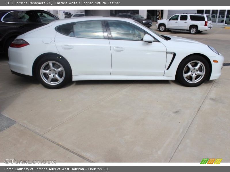 Carrara White / Cognac Natural Leather 2013 Porsche Panamera V6