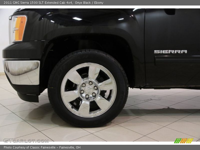 Onyx Black / Ebony 2011 GMC Sierra 1500 SLT Extended Cab 4x4