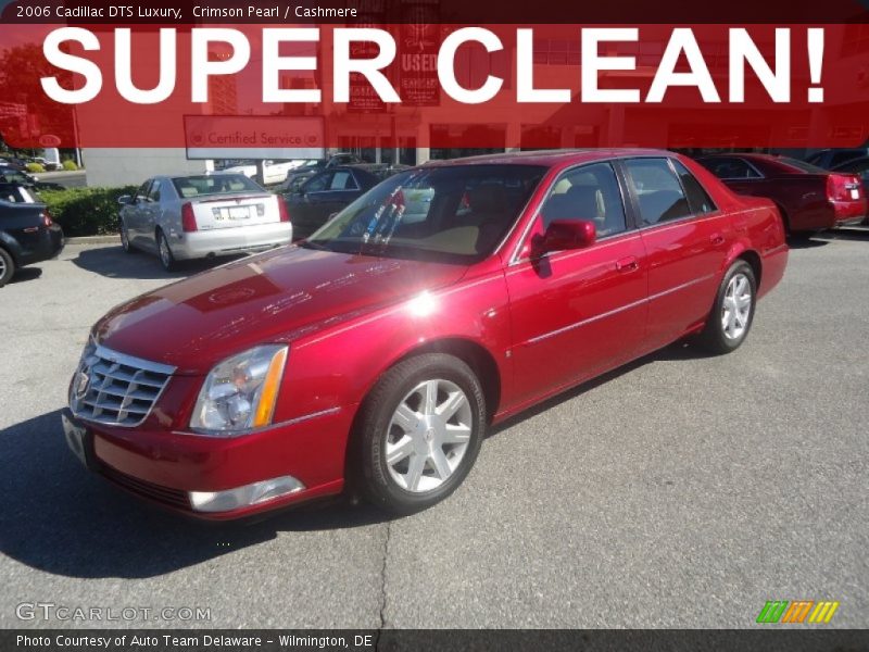 Crimson Pearl / Cashmere 2006 Cadillac DTS Luxury