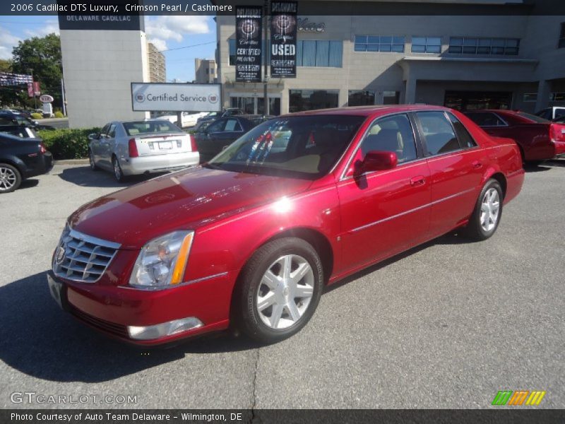 Crimson Pearl / Cashmere 2006 Cadillac DTS Luxury