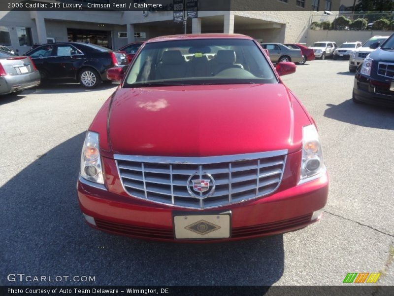 Crimson Pearl / Cashmere 2006 Cadillac DTS Luxury