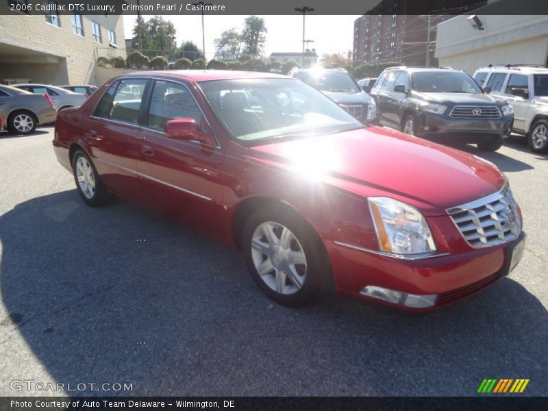 Crimson Pearl / Cashmere 2006 Cadillac DTS Luxury