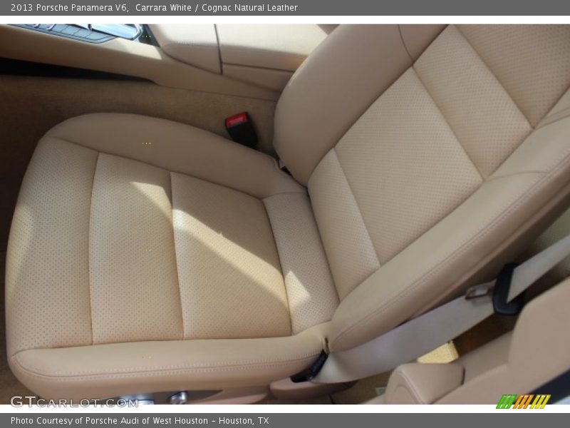 Carrara White / Cognac Natural Leather 2013 Porsche Panamera V6