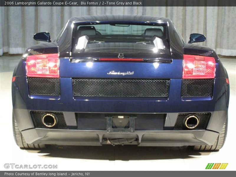 Blu Fontus / 2-Tone Grey and Black 2006 Lamborghini Gallardo Coupe E-Gear