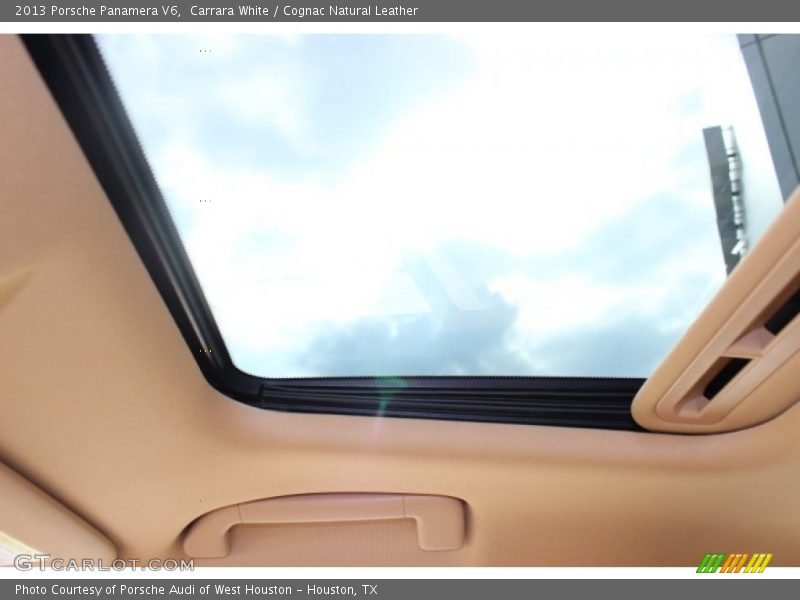 Carrara White / Cognac Natural Leather 2013 Porsche Panamera V6