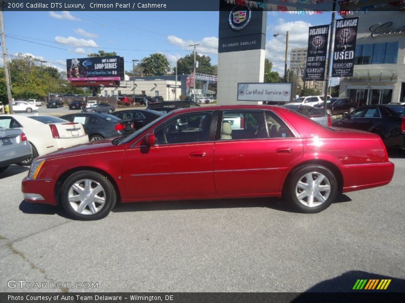 Crimson Pearl / Cashmere 2006 Cadillac DTS Luxury