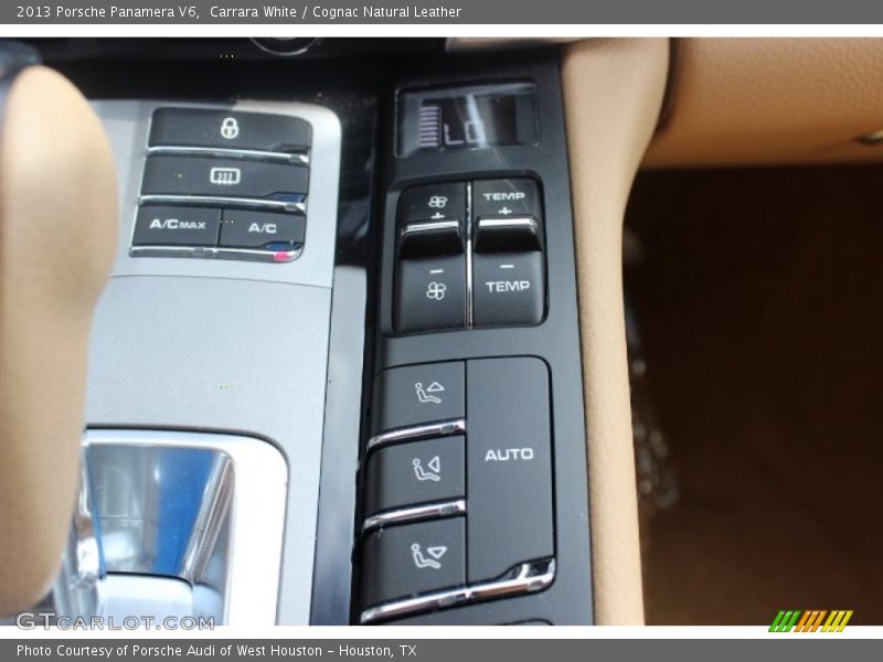 Carrara White / Cognac Natural Leather 2013 Porsche Panamera V6