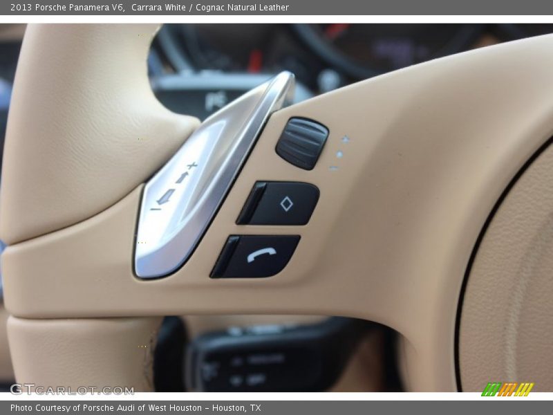 Carrara White / Cognac Natural Leather 2013 Porsche Panamera V6