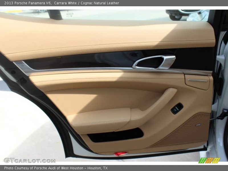 Carrara White / Cognac Natural Leather 2013 Porsche Panamera V6