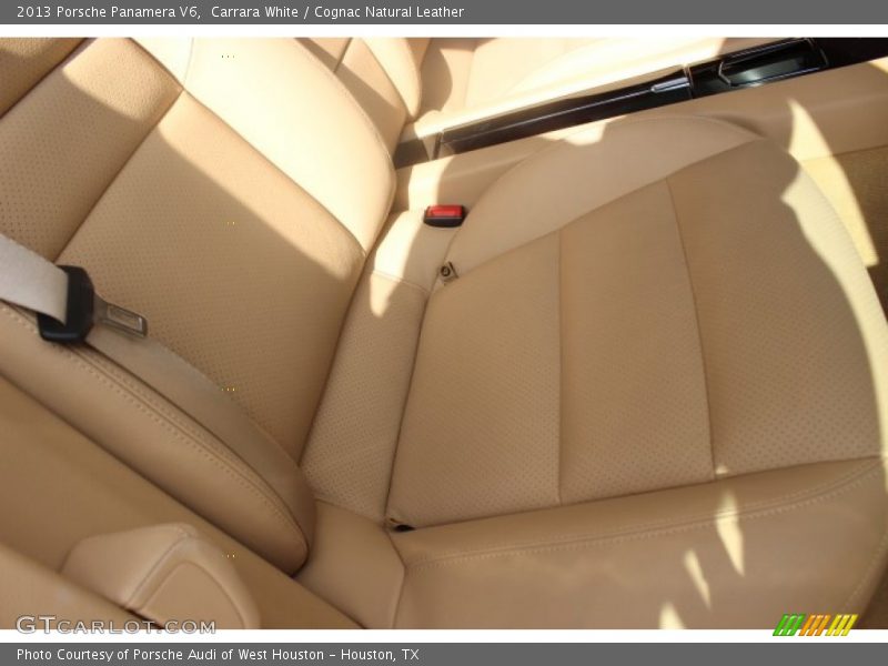 Carrara White / Cognac Natural Leather 2013 Porsche Panamera V6