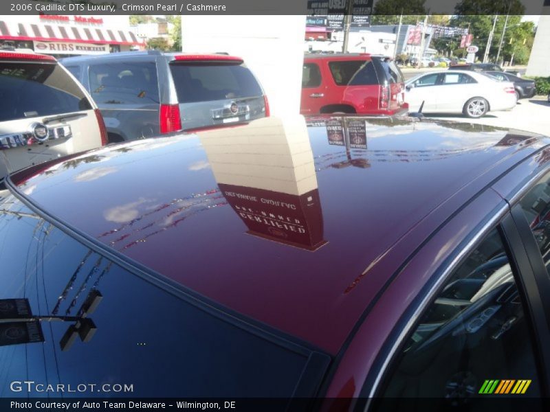 Crimson Pearl / Cashmere 2006 Cadillac DTS Luxury