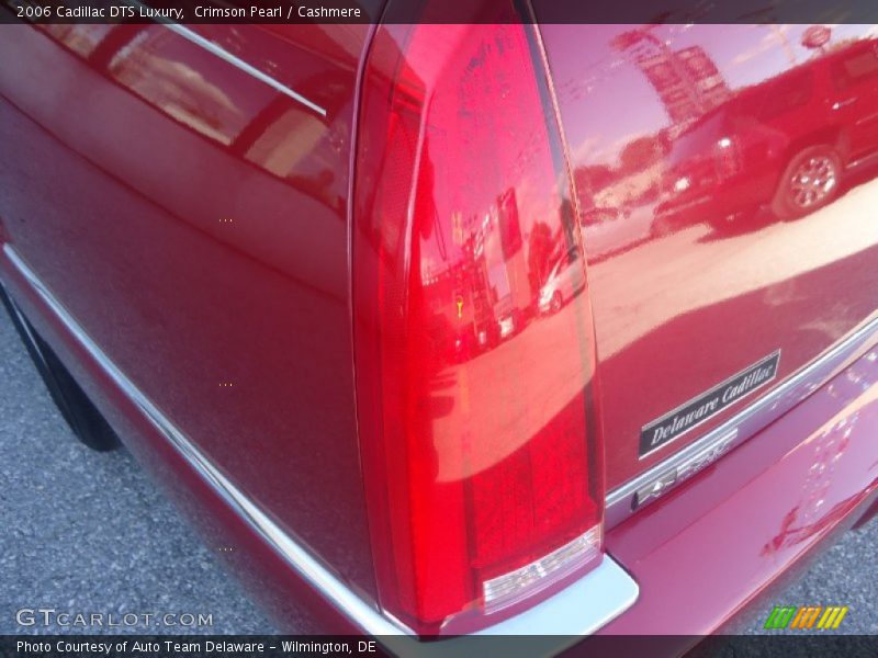 Crimson Pearl / Cashmere 2006 Cadillac DTS Luxury