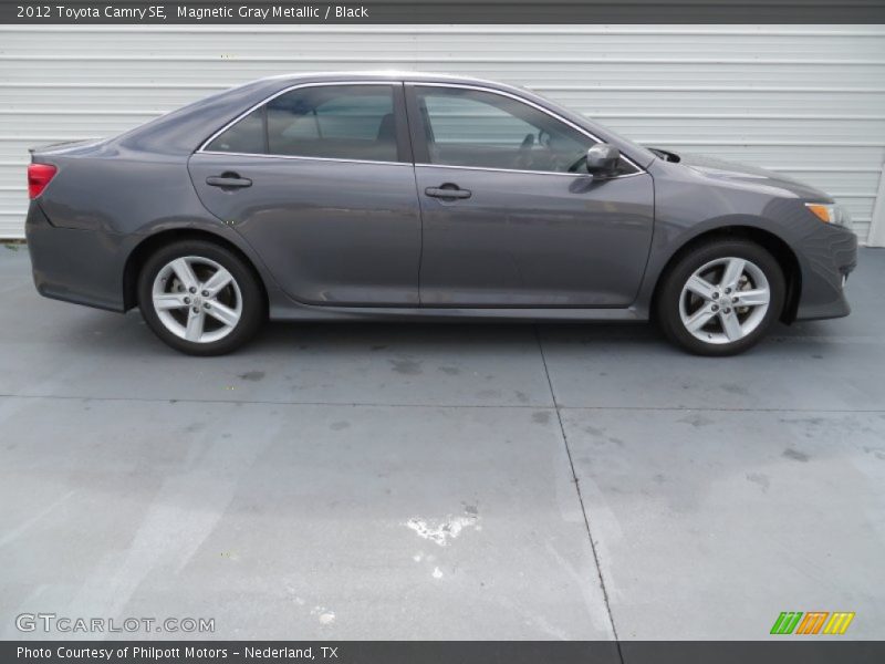 Magnetic Gray Metallic / Black 2012 Toyota Camry SE