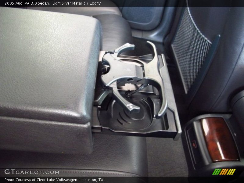 Light Silver Metallic / Ebony 2005 Audi A4 3.0 Sedan