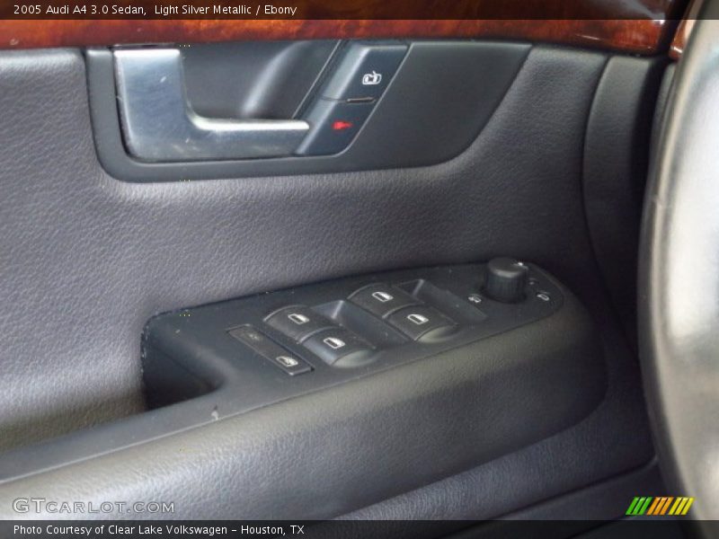 Light Silver Metallic / Ebony 2005 Audi A4 3.0 Sedan
