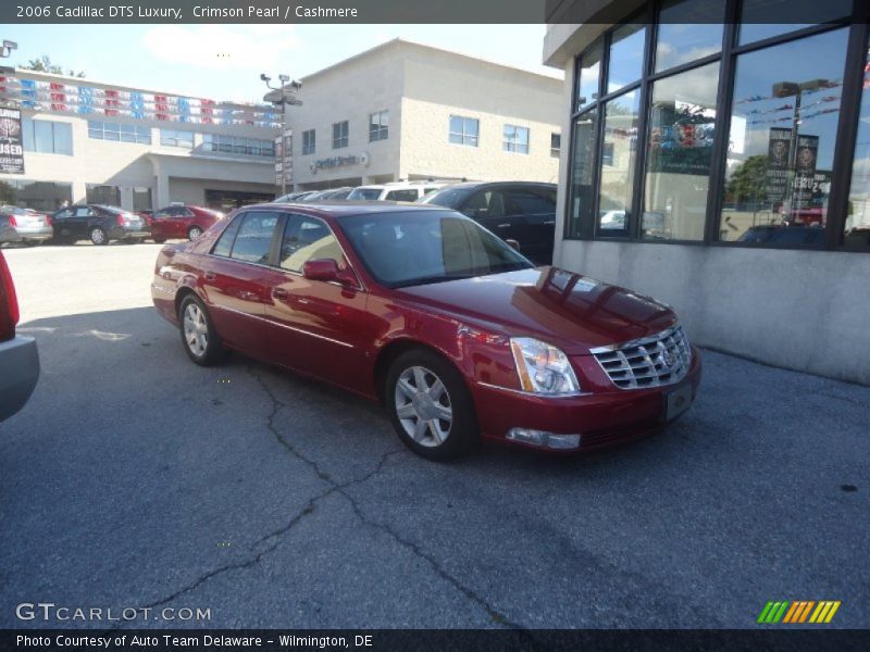 Crimson Pearl / Cashmere 2006 Cadillac DTS Luxury