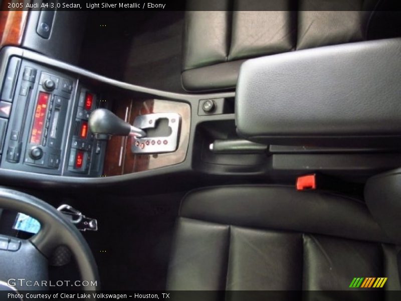 Light Silver Metallic / Ebony 2005 Audi A4 3.0 Sedan