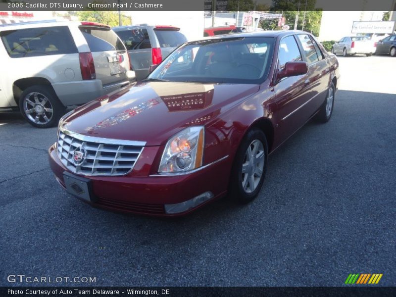 Crimson Pearl / Cashmere 2006 Cadillac DTS Luxury