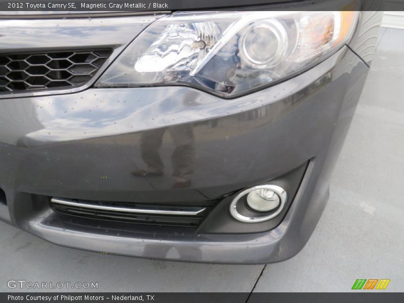 Magnetic Gray Metallic / Black 2012 Toyota Camry SE