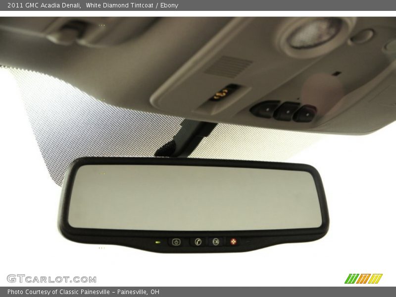 White Diamond Tintcoat / Ebony 2011 GMC Acadia Denali