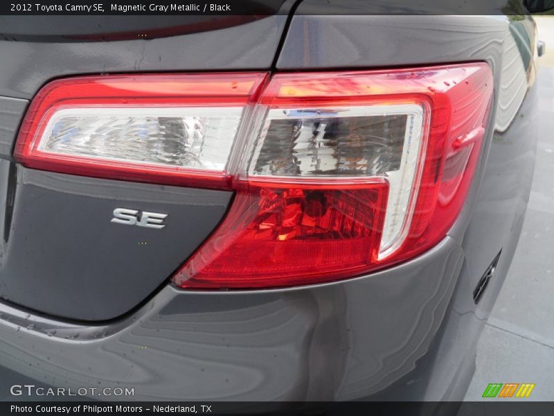 Magnetic Gray Metallic / Black 2012 Toyota Camry SE