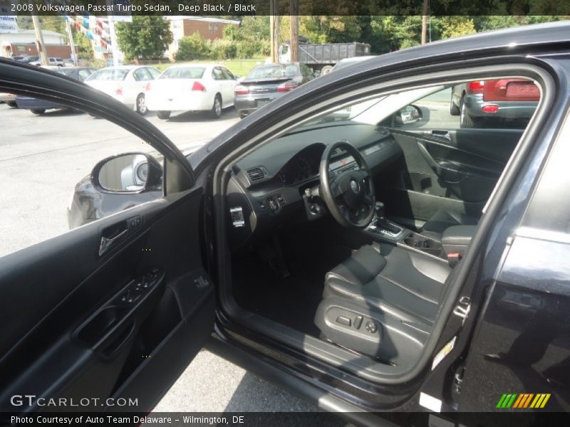 Deep Black / Black 2008 Volkswagen Passat Turbo Sedan