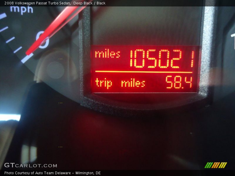 Deep Black / Black 2008 Volkswagen Passat Turbo Sedan