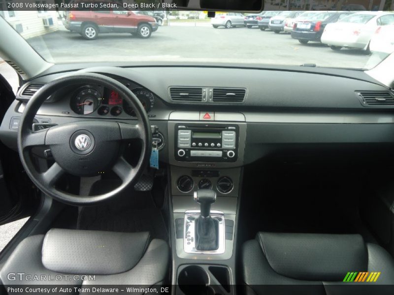 Deep Black / Black 2008 Volkswagen Passat Turbo Sedan