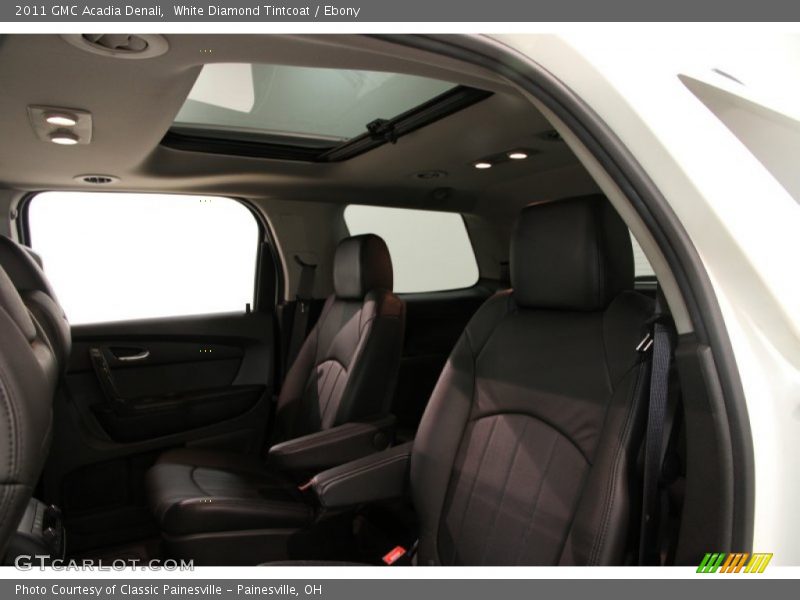 White Diamond Tintcoat / Ebony 2011 GMC Acadia Denali
