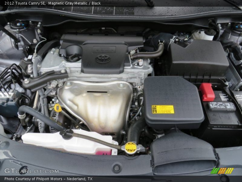 Magnetic Gray Metallic / Black 2012 Toyota Camry SE