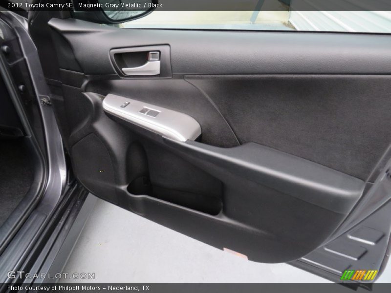 Magnetic Gray Metallic / Black 2012 Toyota Camry SE