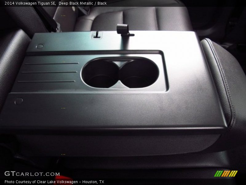 Deep Black Metallic / Black 2014 Volkswagen Tiguan SE