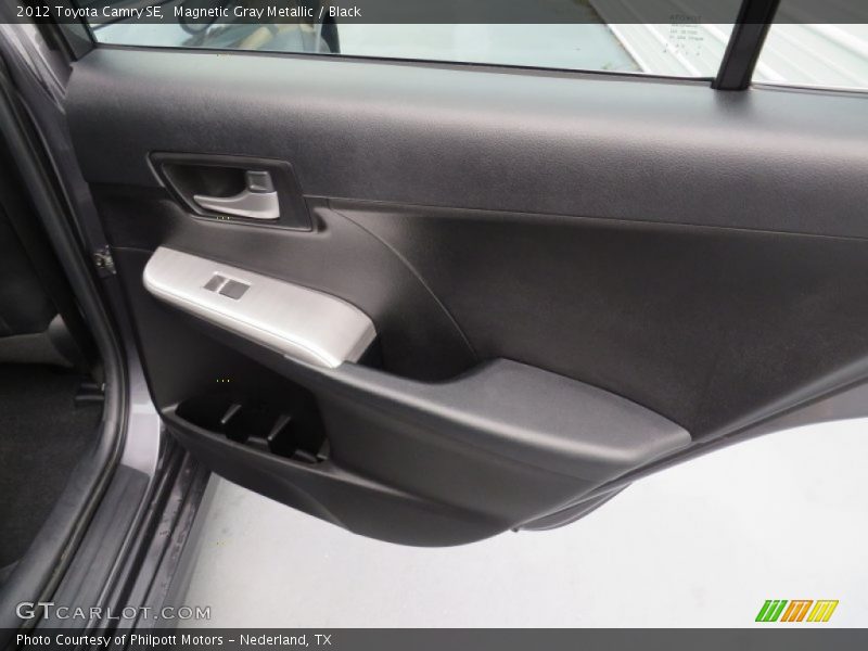 Magnetic Gray Metallic / Black 2012 Toyota Camry SE