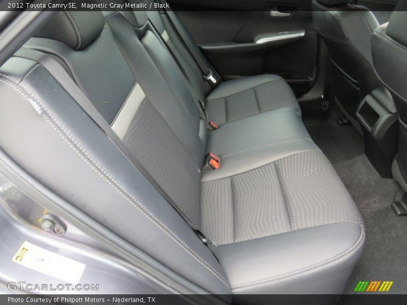 Magnetic Gray Metallic / Black 2012 Toyota Camry SE