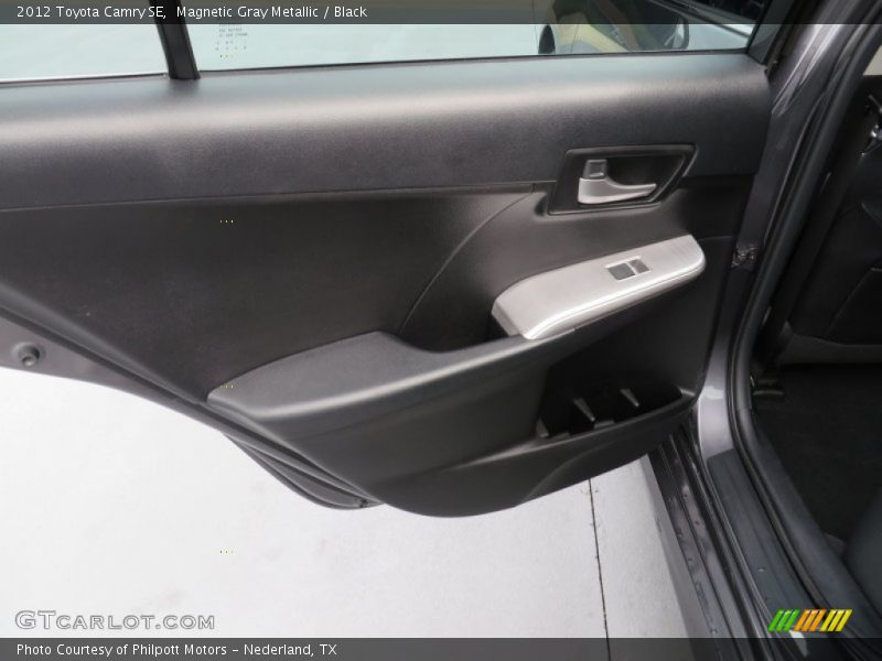 Magnetic Gray Metallic / Black 2012 Toyota Camry SE