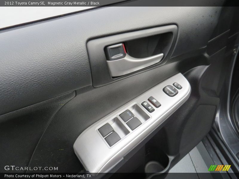 Magnetic Gray Metallic / Black 2012 Toyota Camry SE