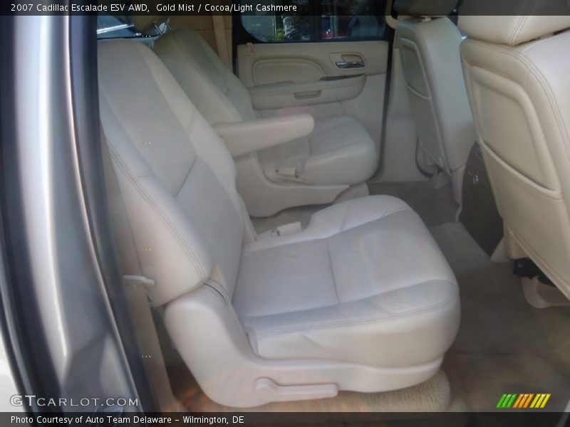 Gold Mist / Cocoa/Light Cashmere 2007 Cadillac Escalade ESV AWD