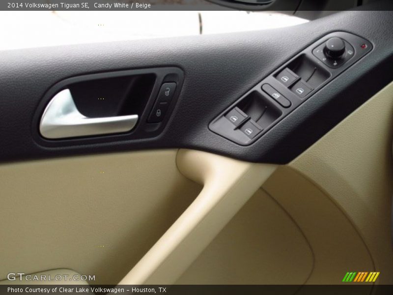 Candy White / Beige 2014 Volkswagen Tiguan SE