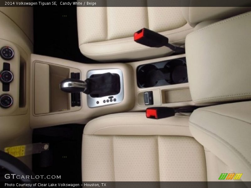Candy White / Beige 2014 Volkswagen Tiguan SE