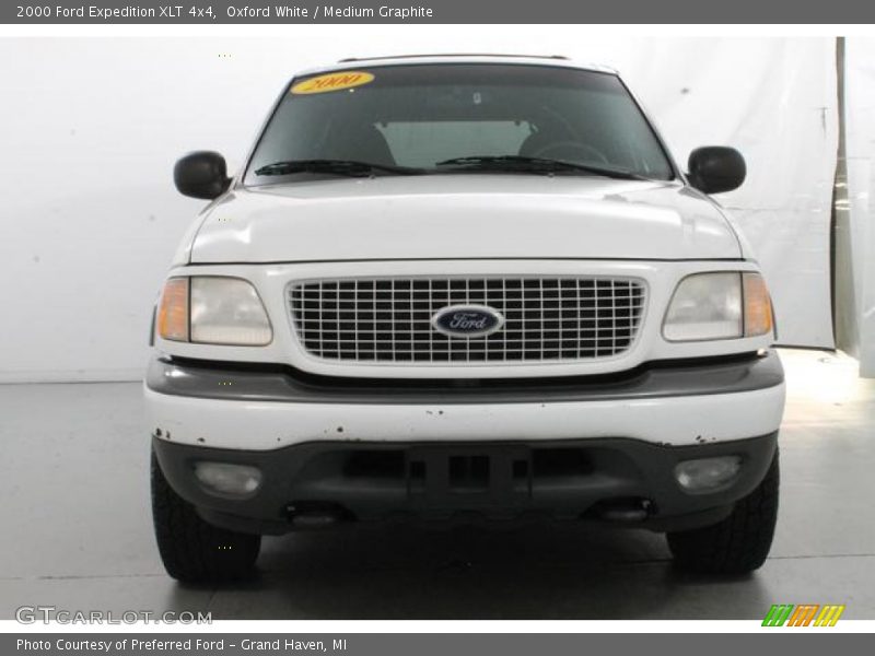 Oxford White / Medium Graphite 2000 Ford Expedition XLT 4x4