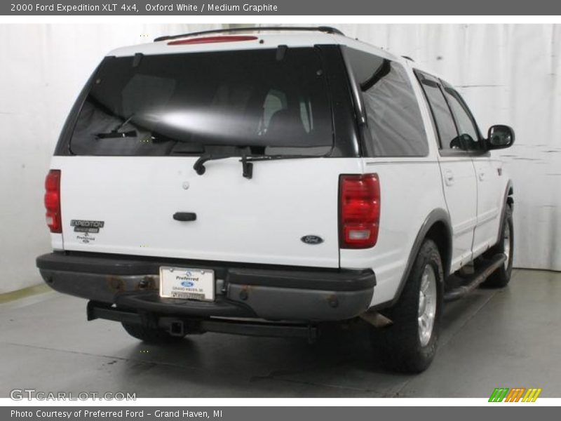 Oxford White / Medium Graphite 2000 Ford Expedition XLT 4x4