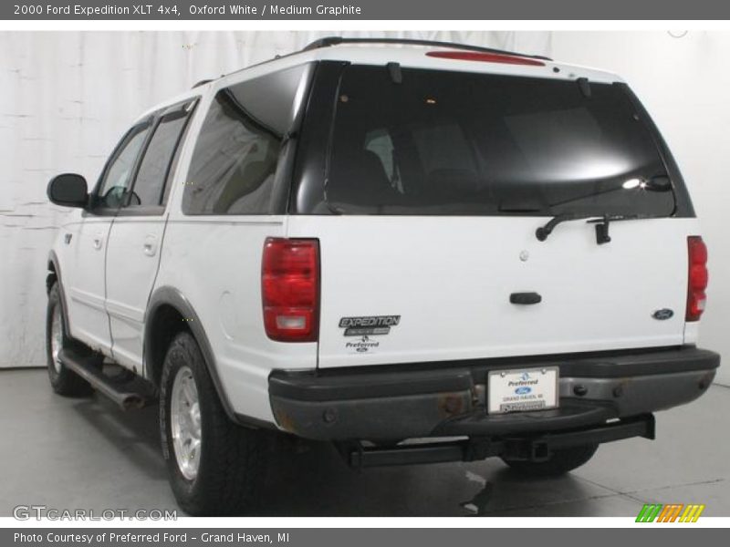 Oxford White / Medium Graphite 2000 Ford Expedition XLT 4x4