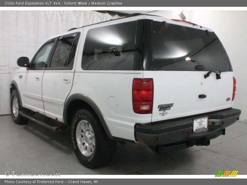 Oxford White / Medium Graphite 2000 Ford Expedition XLT 4x4