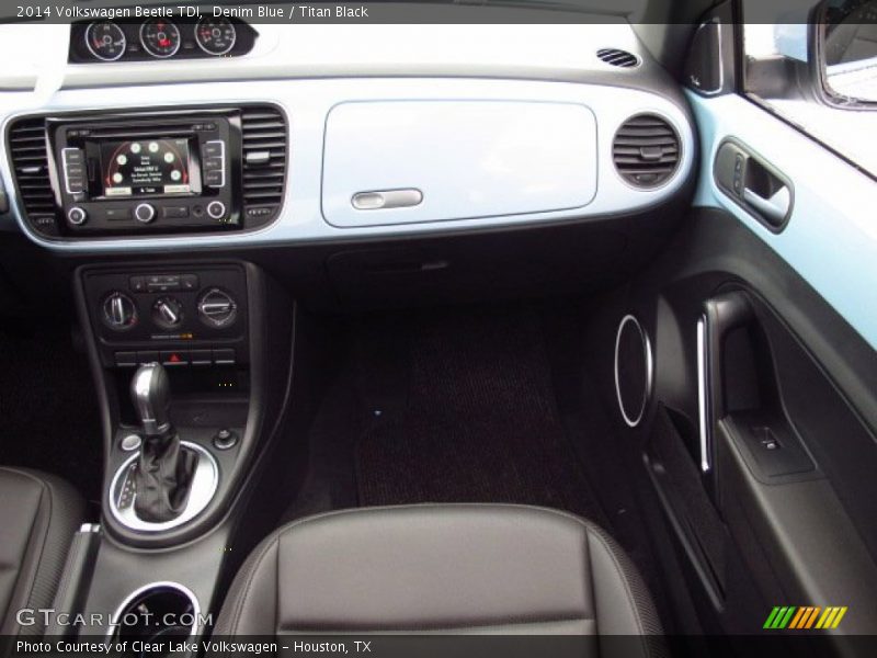 Denim Blue / Titan Black 2014 Volkswagen Beetle TDI
