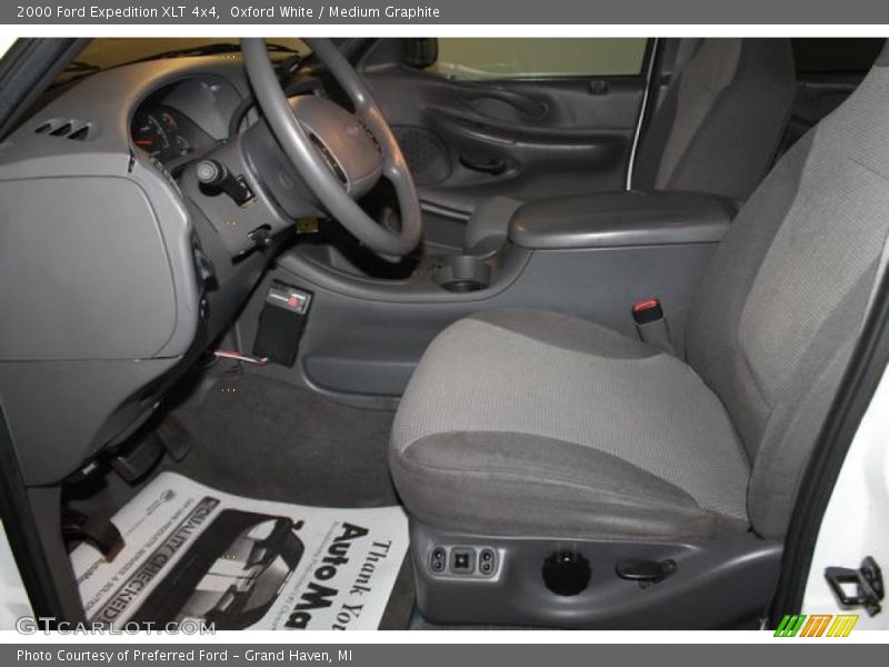 Oxford White / Medium Graphite 2000 Ford Expedition XLT 4x4