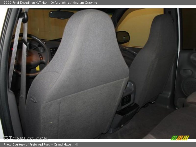 Oxford White / Medium Graphite 2000 Ford Expedition XLT 4x4