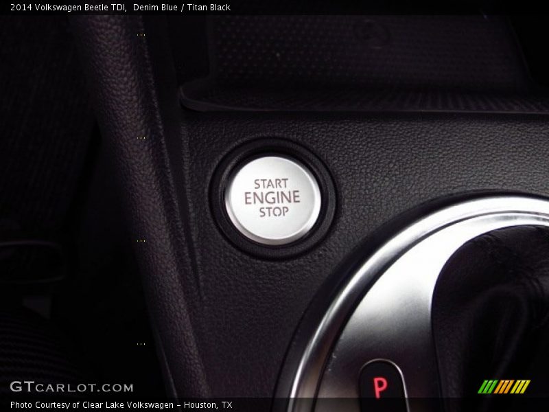 Denim Blue / Titan Black 2014 Volkswagen Beetle TDI